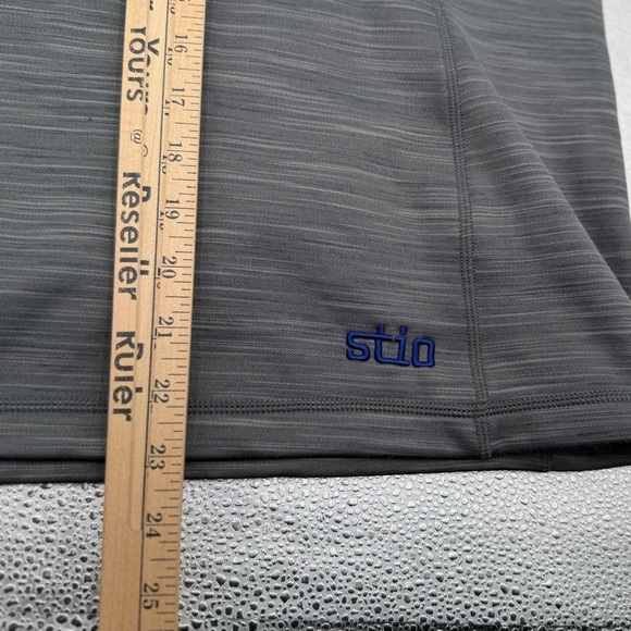 STIO Tori Gray 1/4 Zip Performance Pullover Women’s M - Picture 6 of 8